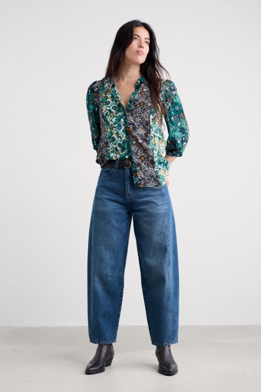 Seasalt Cornwall Seasalt Circular Hope Cottage Blouse