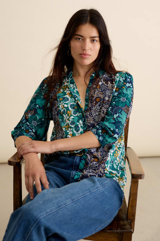 seasalt cornwall Seasalt Circular Hope Cottage Blouse