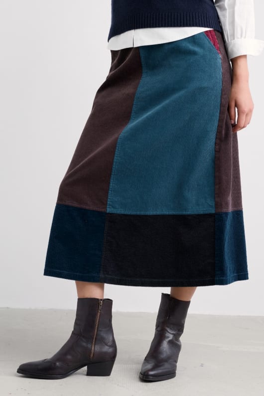 Seasalt Cornwall Seasalt Circular Window Wren Skirt
