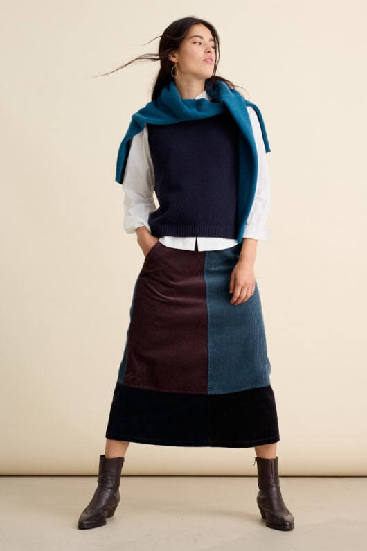 seasalt cornwall Seasalt Circular Window Wren Skirt