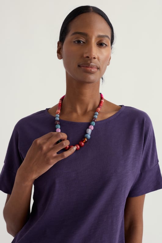 Seasalt Cornwall Ambos Chunky Beaded Necklace