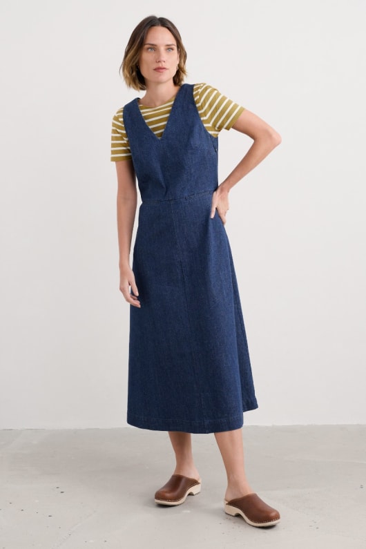 Seasalt Cornwall Audrey Pinafore Dress