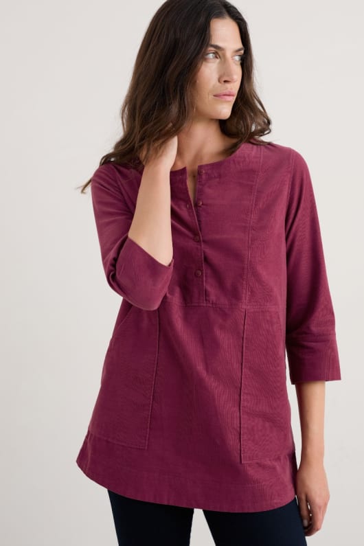 seasalt cornwall Beachscape Organic Cotton Tunic