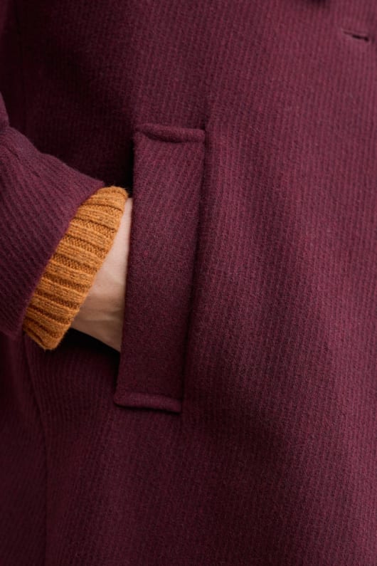 Seasalt Cornwall Boskerris Wool-Blend Coat