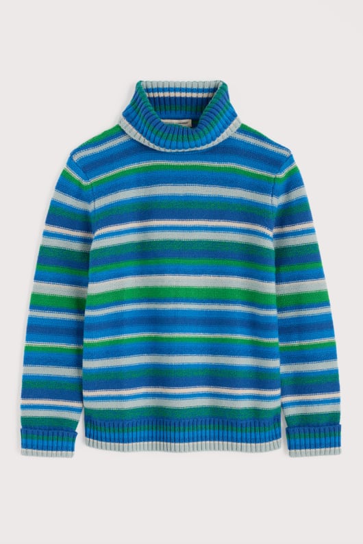 Seasalt Cornwall Braque Striped Jumper With Wool