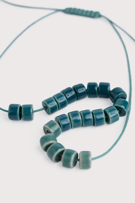 Seasalt Cornwall Braya Ceramic Bead Necklace