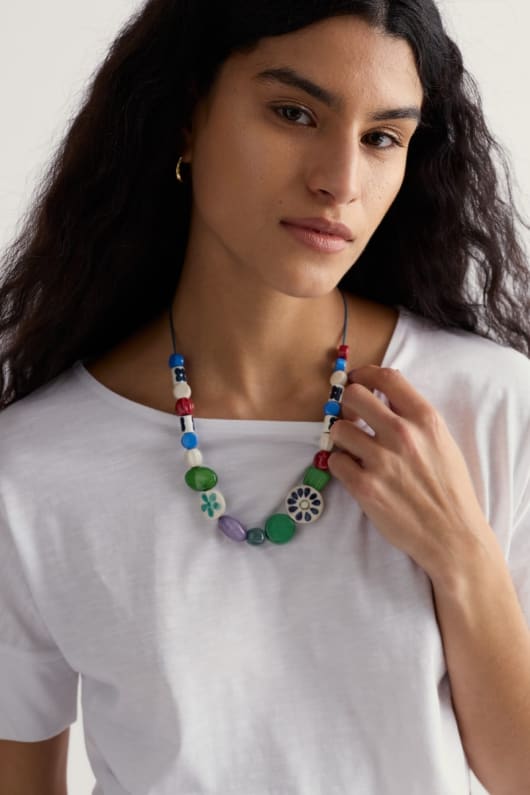 seasalt cornwall Budburst Bead Necklace