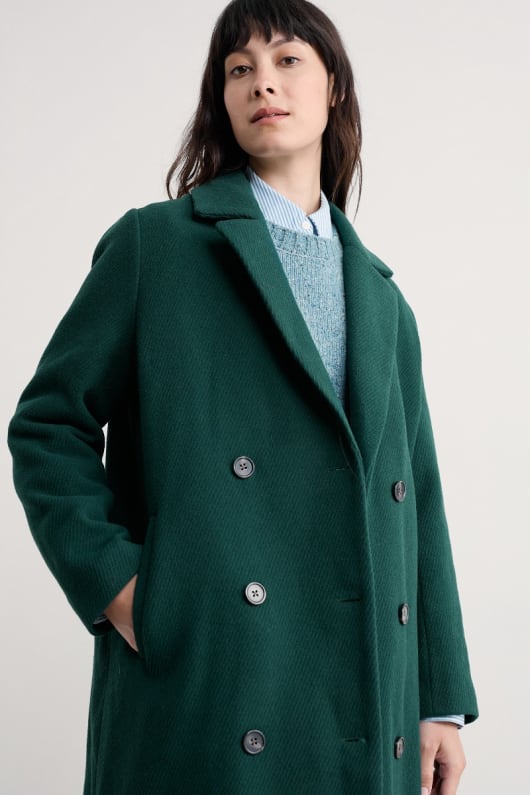 Seasalt Cornwall Budock Wool-Blend Coat