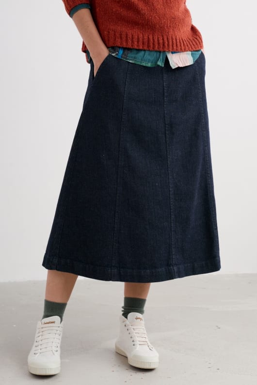 Seasalt Cornwall Capriccio Denim Skirt