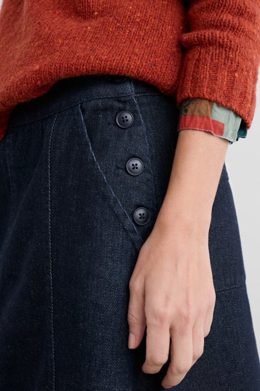 Seasalt Cornwall Capriccio Denim Skirt