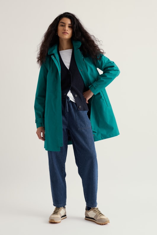 Seasalt Cornwall Cloudburst Waterproof Mac