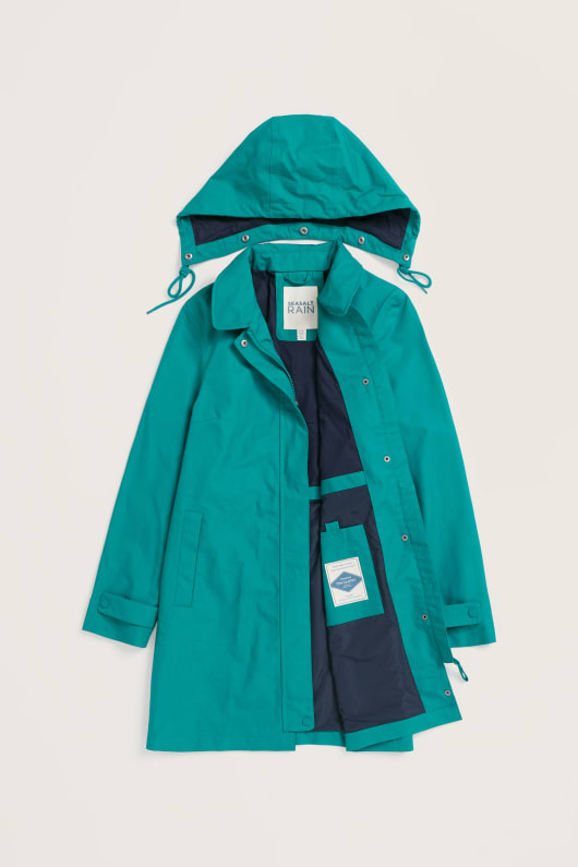 Seasalt Cornwall Cloudburst Waterproof Mac