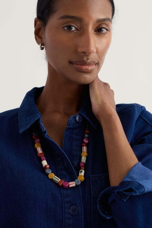 seasalt cornwall Collan Beaded Necklace