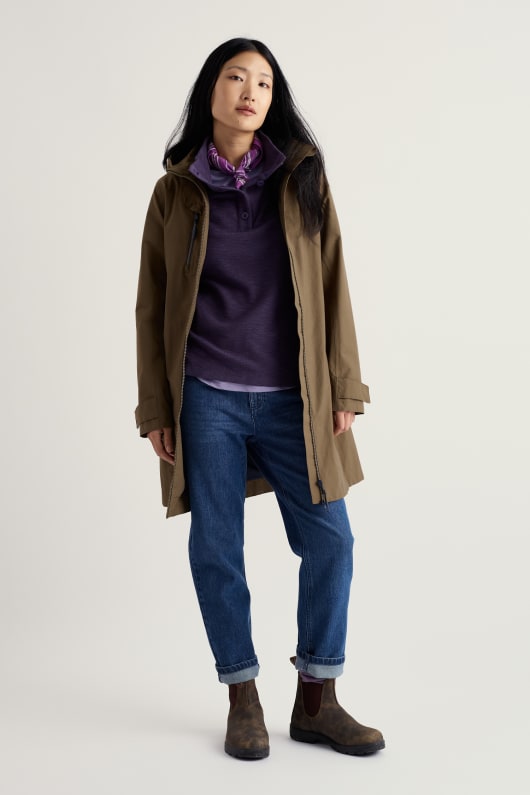 Seasalt Cornwall Coverack Waterproof Coat