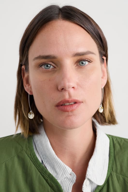 Seasalt Cornwall Double Disc Drop Earrings