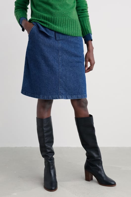 Seasalt Cornwall Dovetail A-Line Skirt