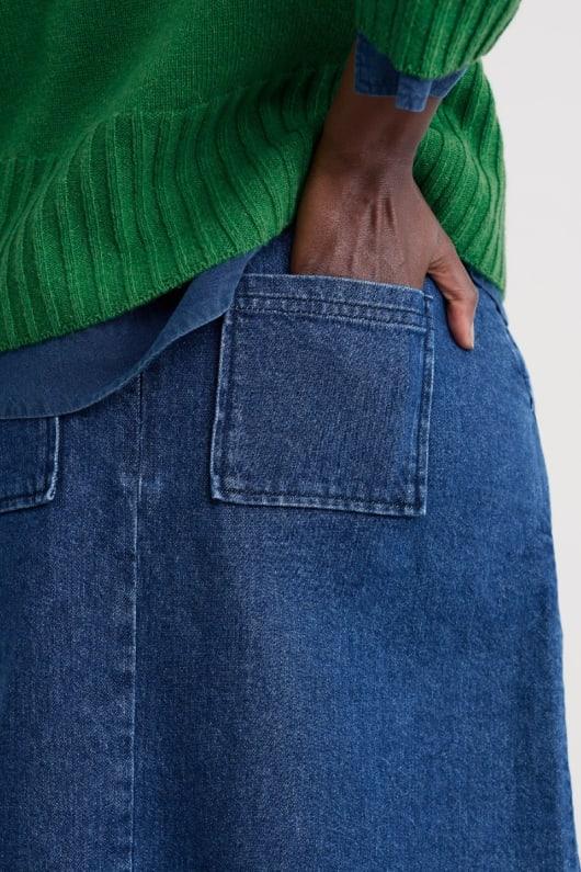 Seasalt Cornwall Dovetail A-Line Skirt