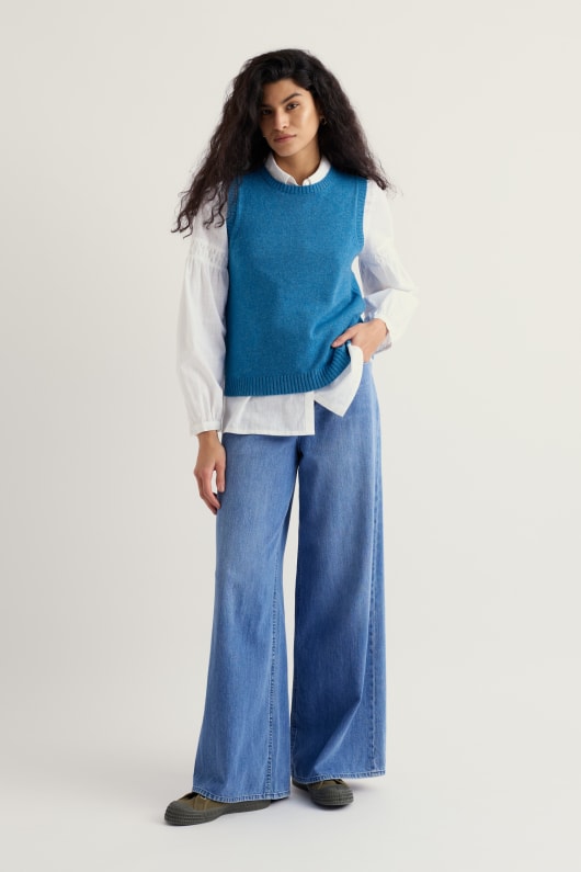 Seasalt Cornwall East View Knitted Vest