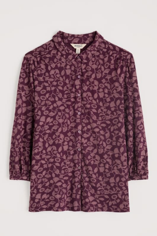 Seasalt Cornwall Embrace 3/4 Sleeve Jersey Shirt