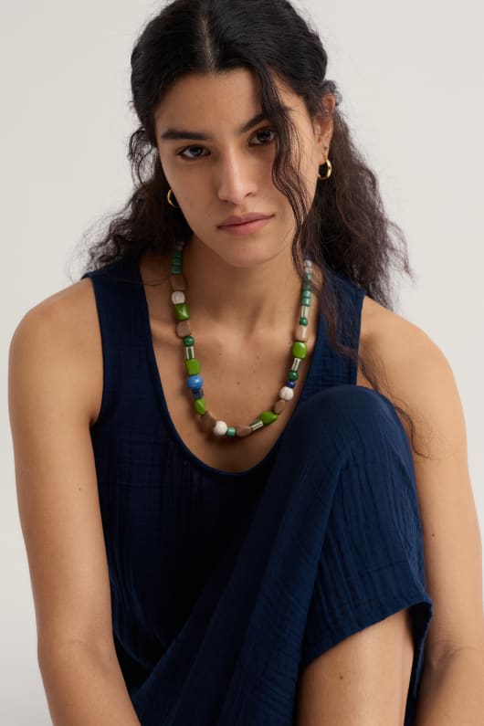 seasalt cornwall En Mor Beaded Necklace