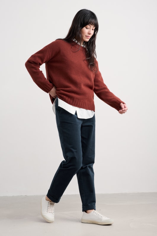 Seasalt Cornwall Evening Bay Crew Neck Jumper
