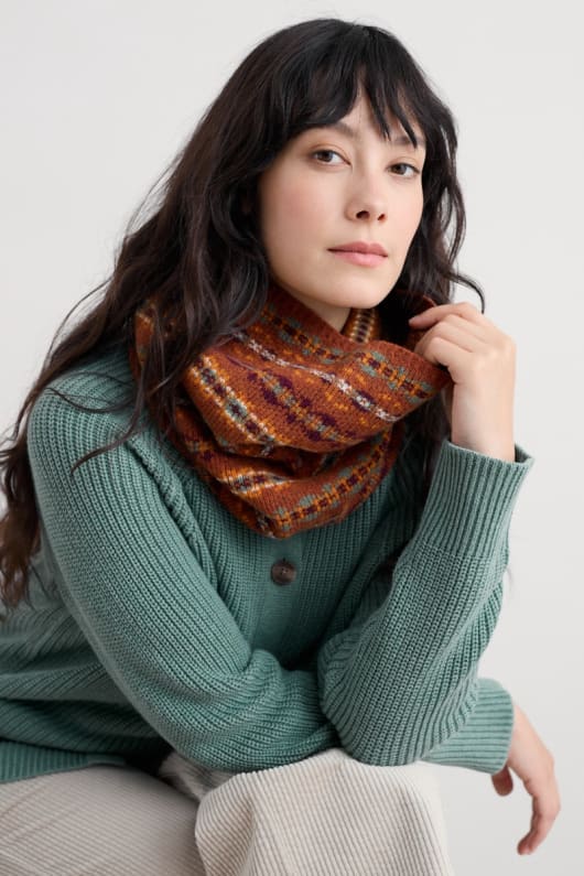 seasalt cornwall Falling Light Snood