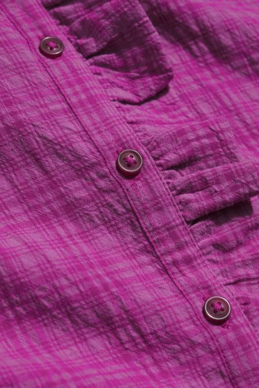 Seasalt Cornwall Feather Star Checked Top