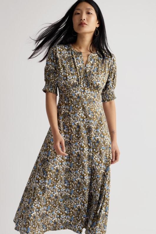 Seasalt Cornwall Fenil Empire Line Midi Dress