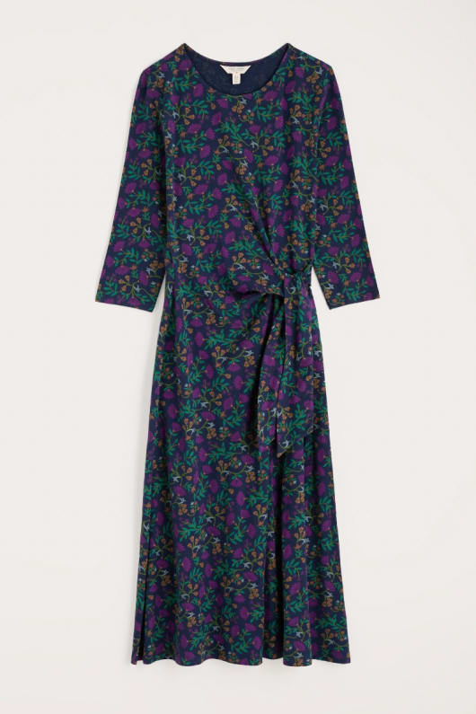 Seasalt Cornwall Fettling Midi Length Jersey Dress