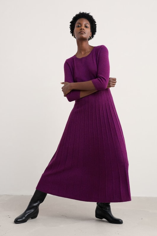 Seasalt Cornwall Folk Song Knitted Midi Dress