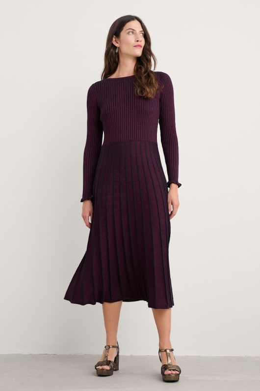 Seasalt Cornwall Glass Stem Sparkly Knitted Dress