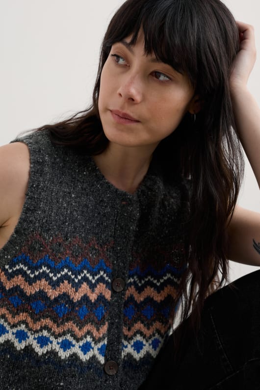 Seasalt Cornwall Golden Light Knitted Vest