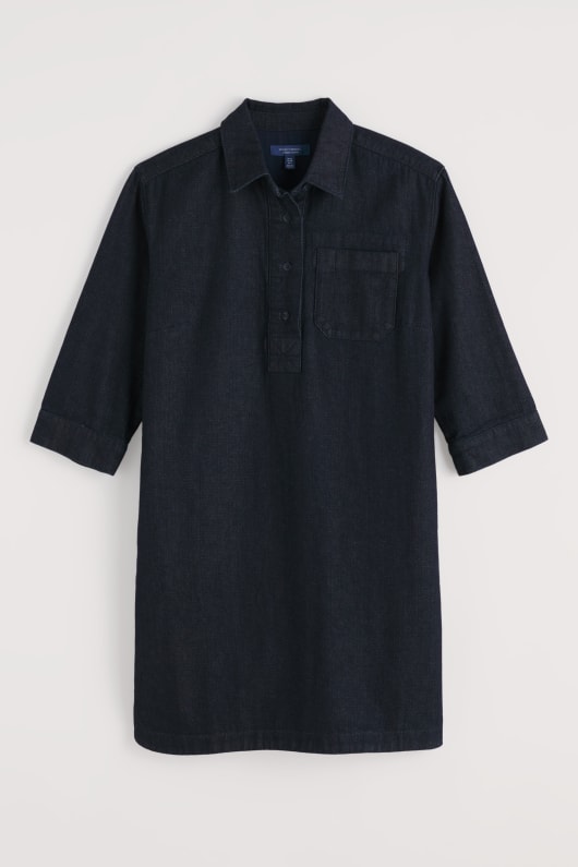 Seasalt Cornwall Guidebook Denim Shirt Dress