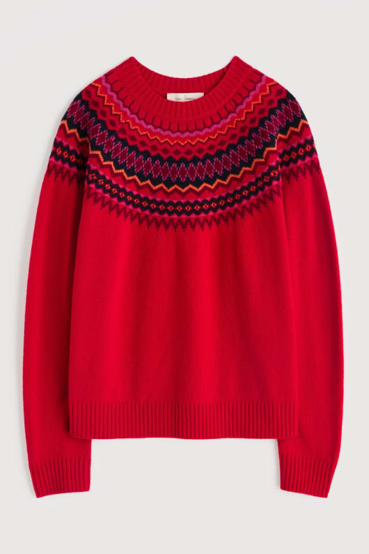 Seasalt Cornwall Gurnard's Head Fair Isle Jumper