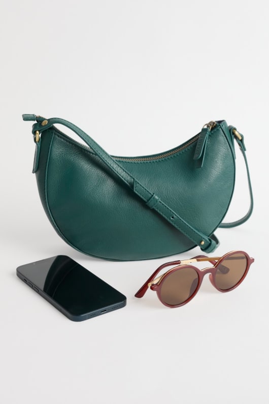 Seasalt Cornwall Headingley Leather Crossbody Bag