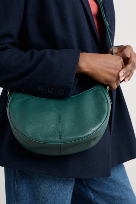 seasalt cornwall Headingley Leather Crossbody Bag