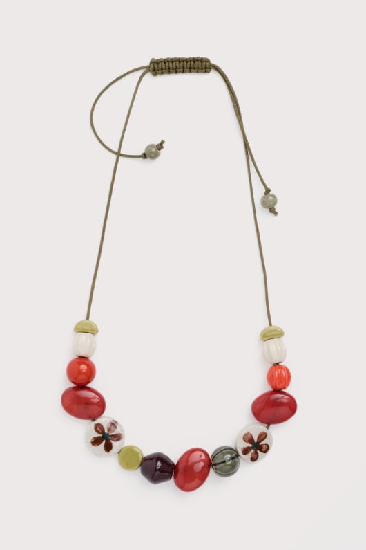 Seasalt Cornwall Herbage Beaded Necklace