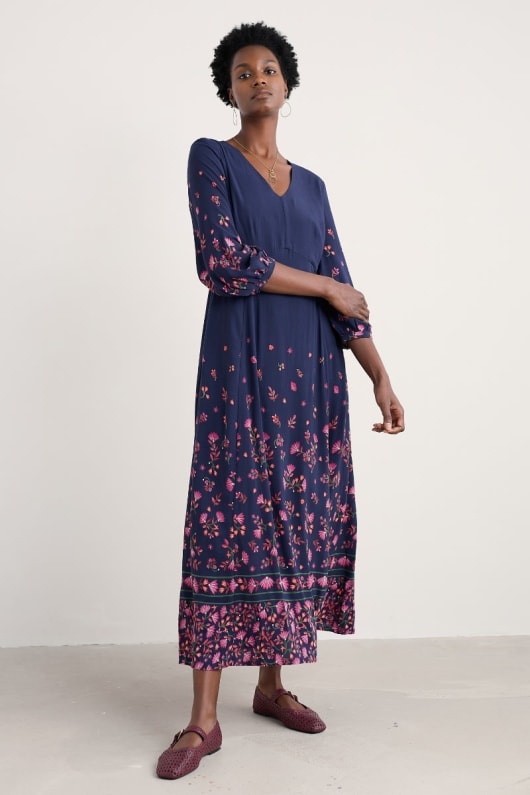 seasalt cornwall High Woods Printed Dress