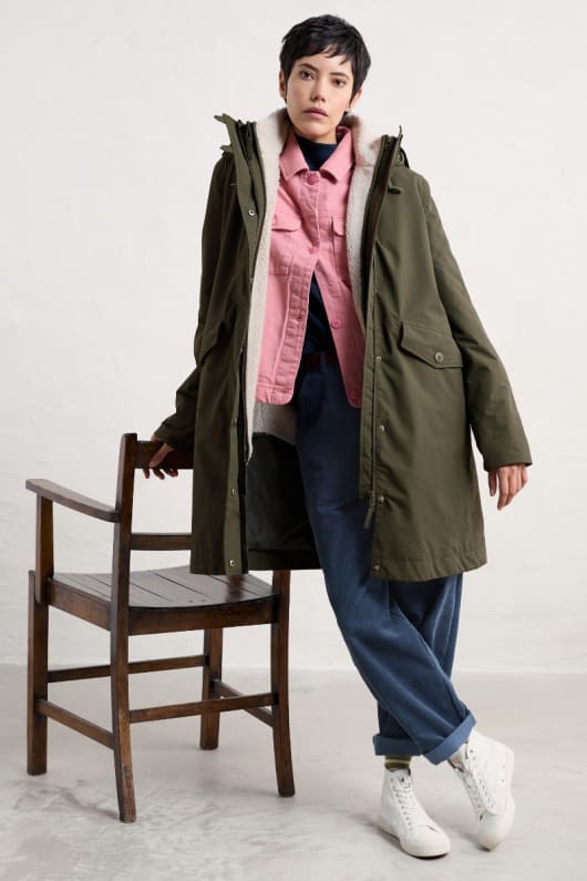 seasalt cornwall Holdfast Waterproof 3 in 1 Parka