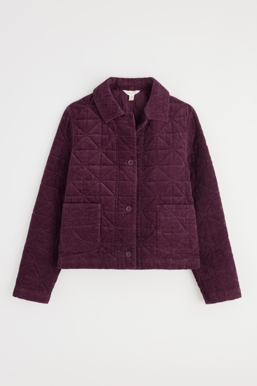 Seasalt Cornwall Incoming Tide Quilted Cord Jacket