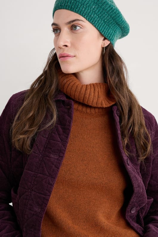 Seasalt Cornwall Incoming Tide Quilted Cord Jacket