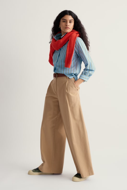 Seasalt Cornwall Kerensa Wide Leg Trousers