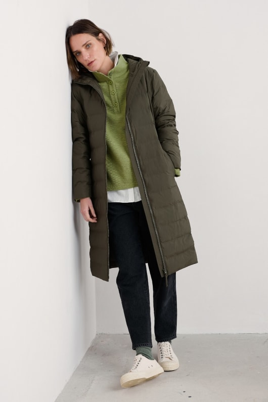 Seasalt Cornwall Keser Waterproof Puffer Coat