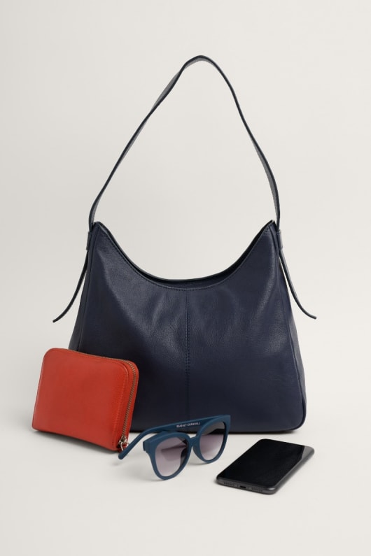 Seasalt Cornwall Koska Leather Shoulder Bag