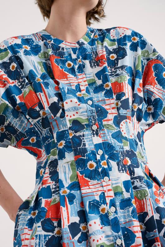 Seasalt Cornwall Lamorna Pleated Midi Dress