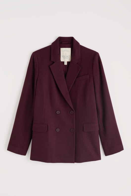 Seasalt Cornwall Lowena Wool-Blend Blazer
