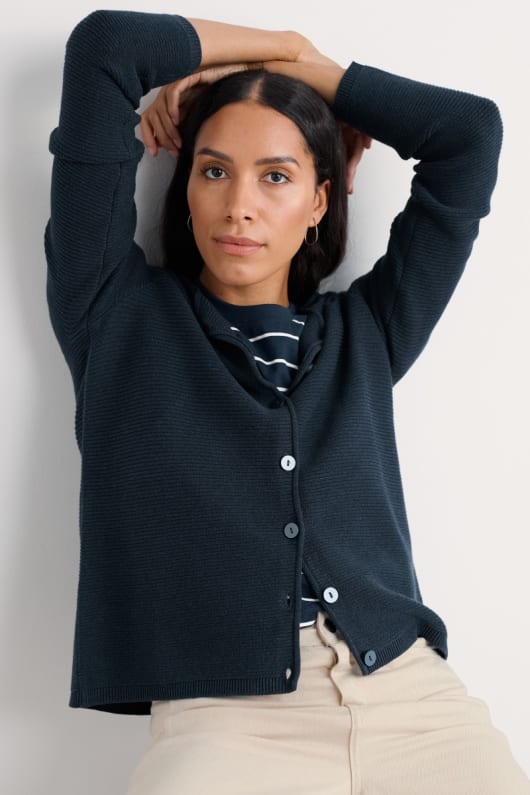 seasalt cornwall Makers Cotton Cardigan