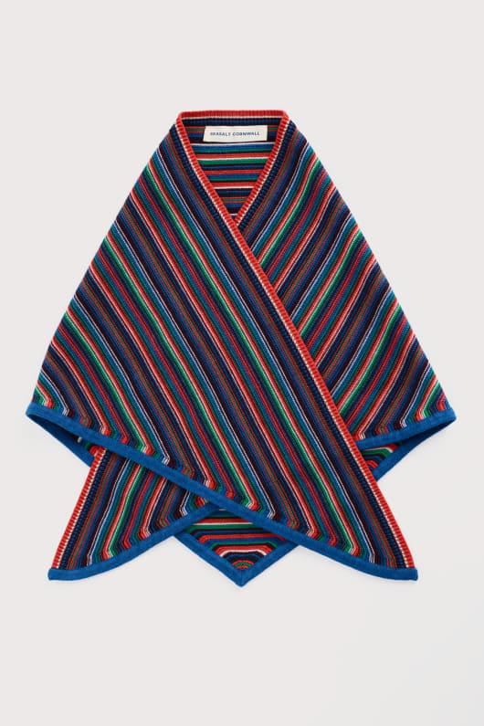 Seasalt Cornwall Makers Knitted Triangle Scarf