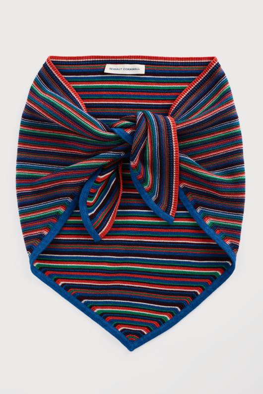 Seasalt Cornwall Makers Knitted Triangle Scarf