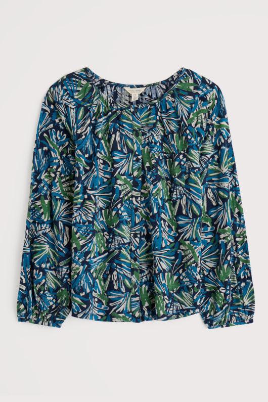 Seasalt Cornwall Mallow Button Through Jersey Top